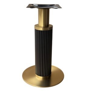 CL-SS-02 Brushed Stainless Steel Pedestal Disc Base (Ø450-550mm x H72cm)