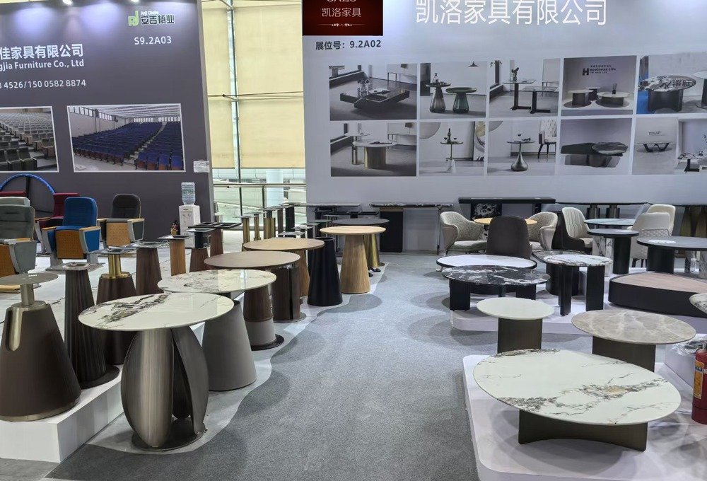 Kailuo Furniture Exhibition Booth at CIFF Trade Fair